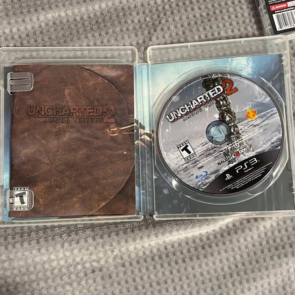 Uncharted PS3 Game Collection by Naughty Dog 3 Discs 1, 2, &3 EUC PlayStation